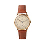 Tudor 9ct Yellow Gold Cream Arabic Dial Manual Pre-Owned Watch
