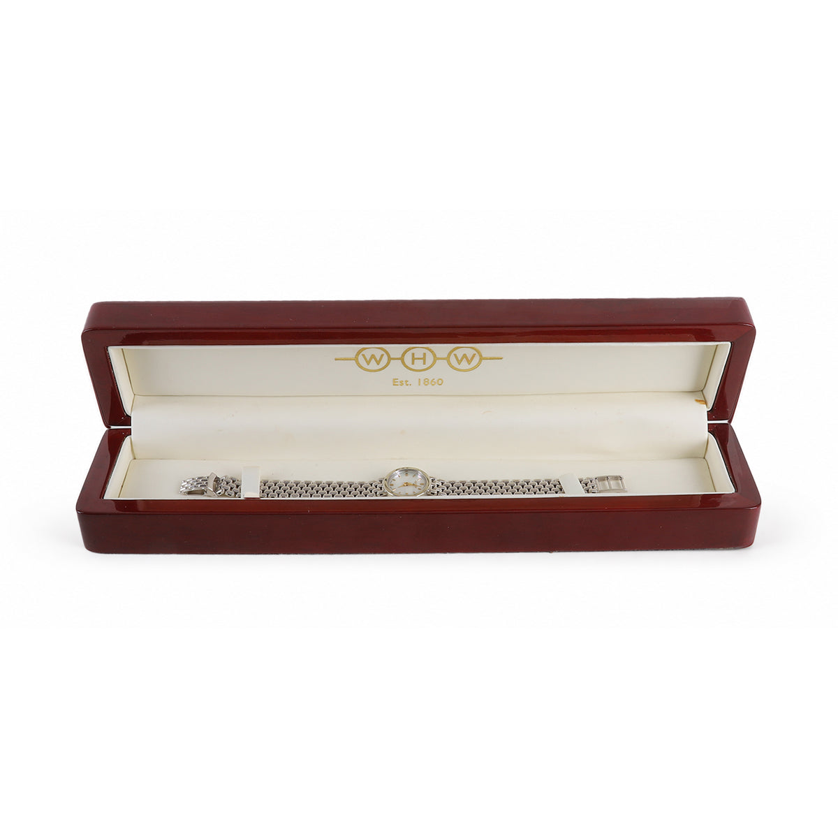 W.H.Wilmot 9ct White Gold Pre-Owned Watch