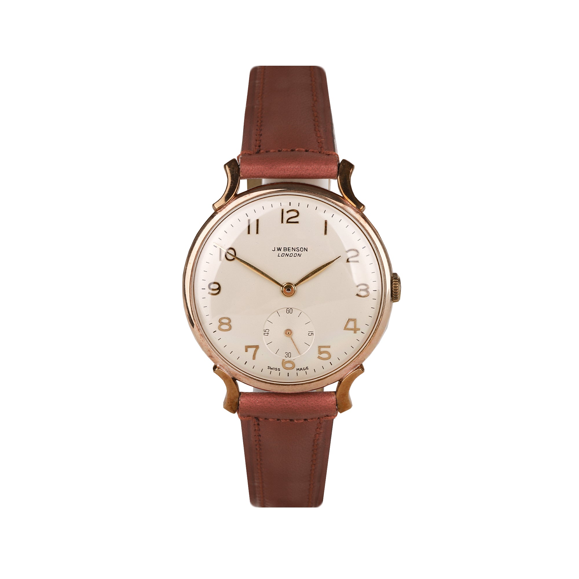 Vintage Gold Watch by J.W. Benson of London