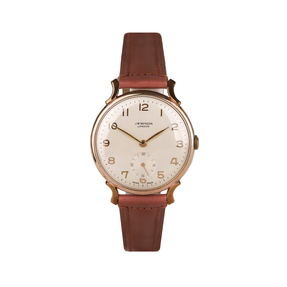 Vintage Gold Watch by J.W. Benson of London