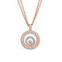 Chopard 18ct White/ Rose Gold Pendant 'Happy Spirit' Pre-Owned