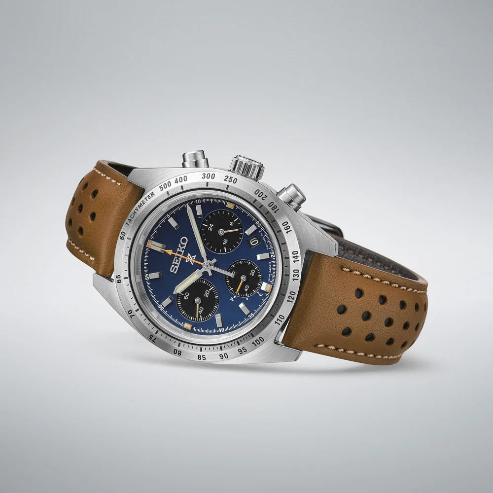 Seiko Prospex Speedtimer Midnight Riviera Blue Limited Edition Watch PRE-ORDER