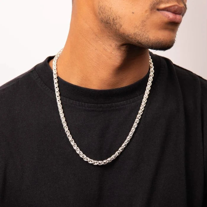 Fred Bennett Sterling Silver Heavyweight Spiga Chain