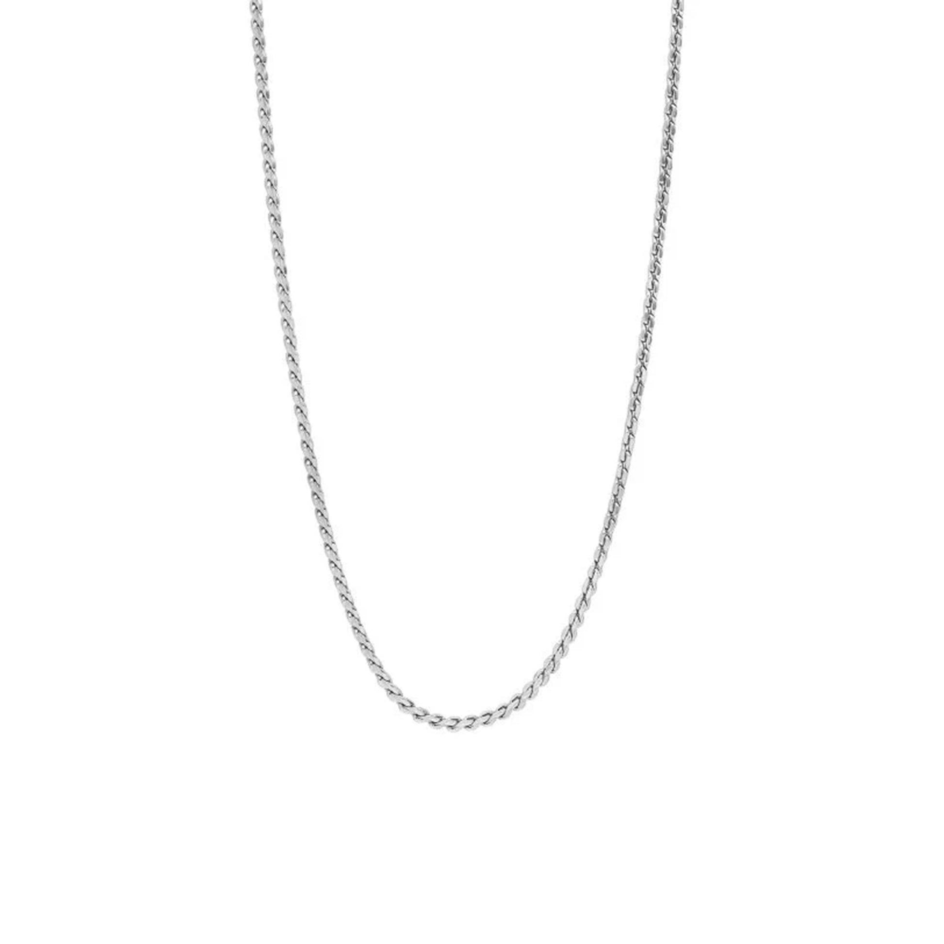 Fred Bennett Sterling Silver Twisted Box Chain