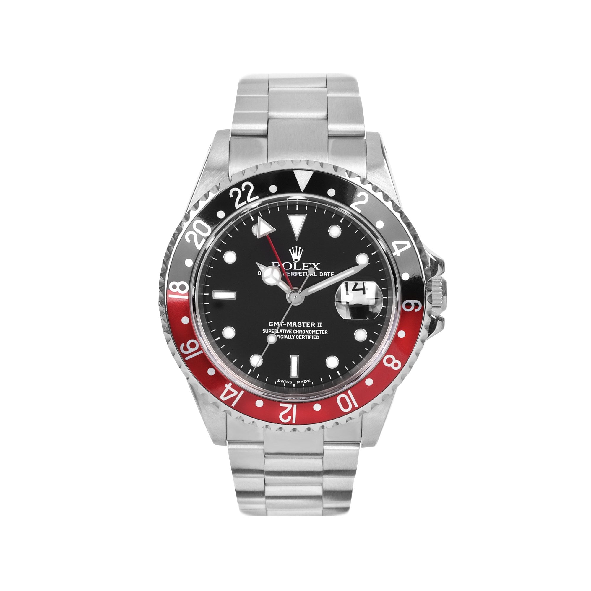 Rolex GMT Master II Oyster Perpetual 'Coke' Pre-owned Watch